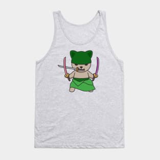 Three Sword Style Zoro Cat Tank Top